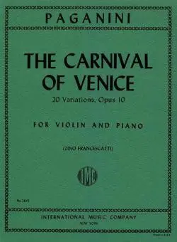 Top-Angebot Carnival of Venice op.10 - 20 variations