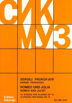 10 Stücke aus Romeo und Julia op.75 Wochenendangebot