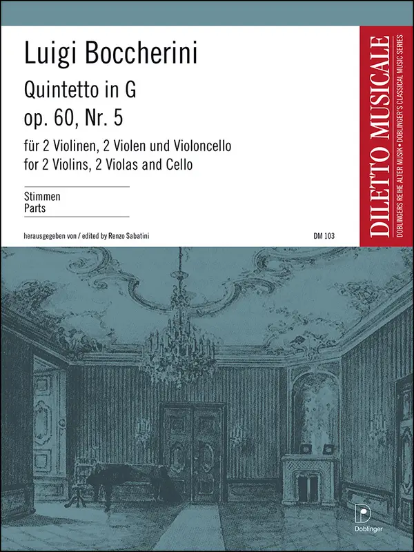 Quintett G-Dur op. 60,5 Markenware