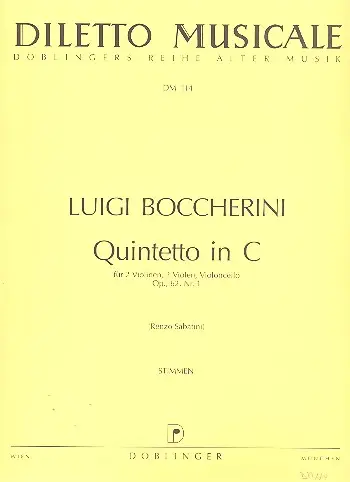 Quintett C-Dur op.62,1 Garantierte Lieferung