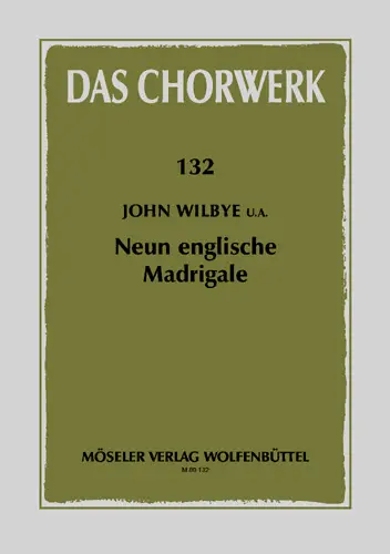 9 englische Madrigale Rabatt