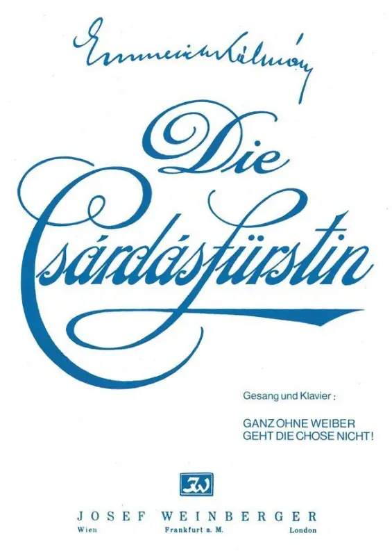 Sale Ganz ohne Weiber geht die Chose nicht!