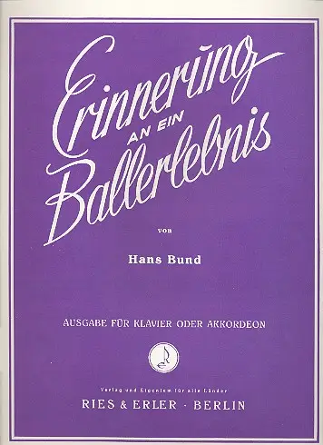 Erinnerung an ein Ballerlebnis Expressversand