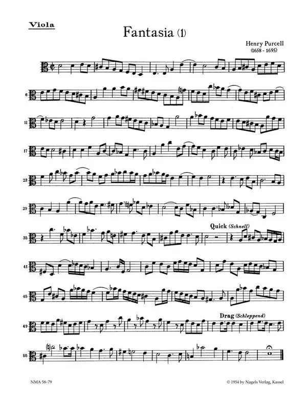 Fantasien Band 1 für Streichquartett Saisonangebot