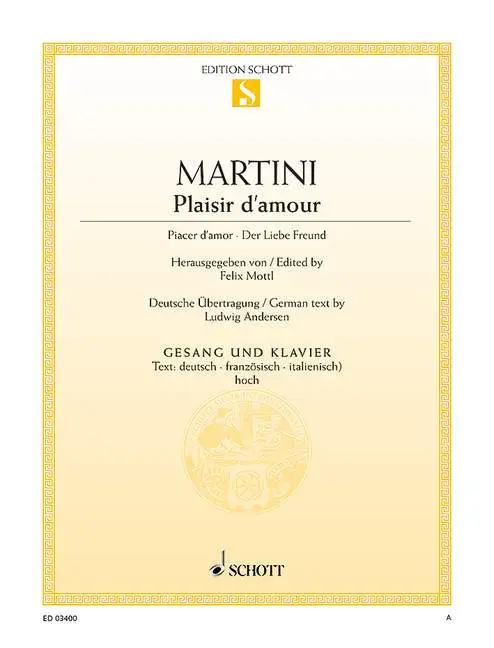 Abverkauf Plaisir d'amour