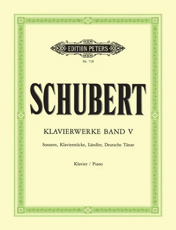 Klavierwerke Band 5 Top-Preis