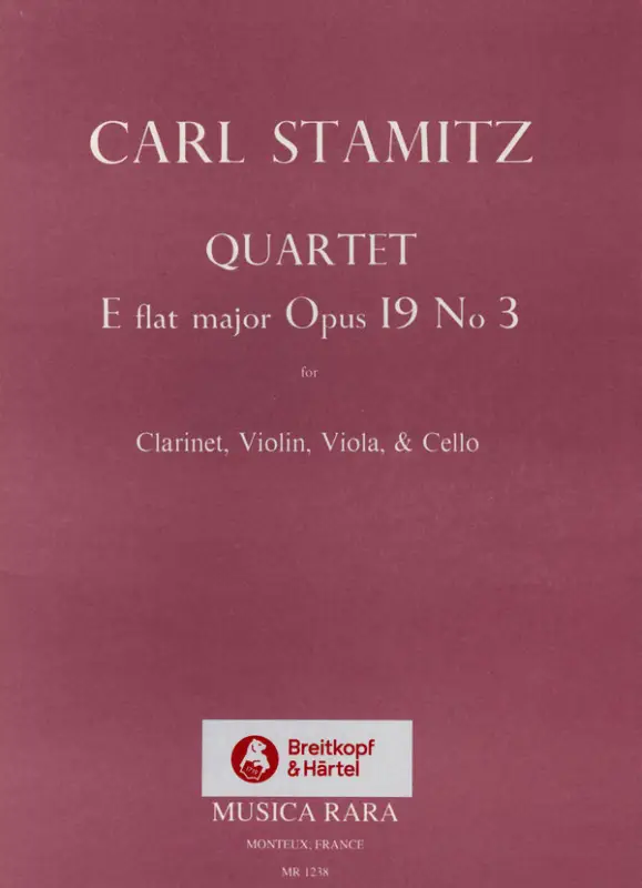 Quartett E-Dur op.19,3 Abverkauf