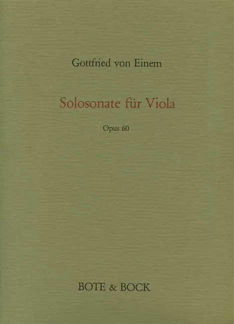 Preiswert Sonate op.60