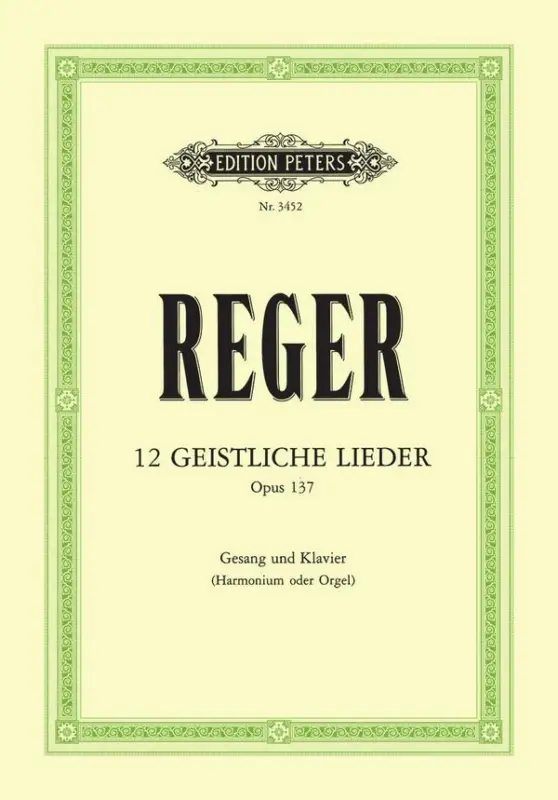 12 geistliche Lieder op.137 Markenprodukt