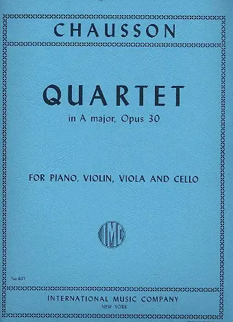 Abverkauf Quartet A major op.30