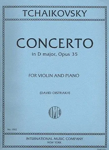 Concerto D major op.35 Aktuell
