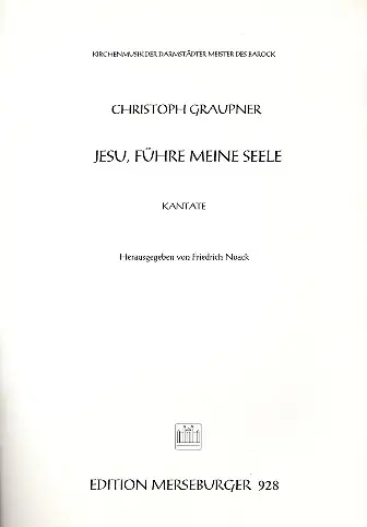 Jesus führe meine Seele Kantate Preis Gesenkt