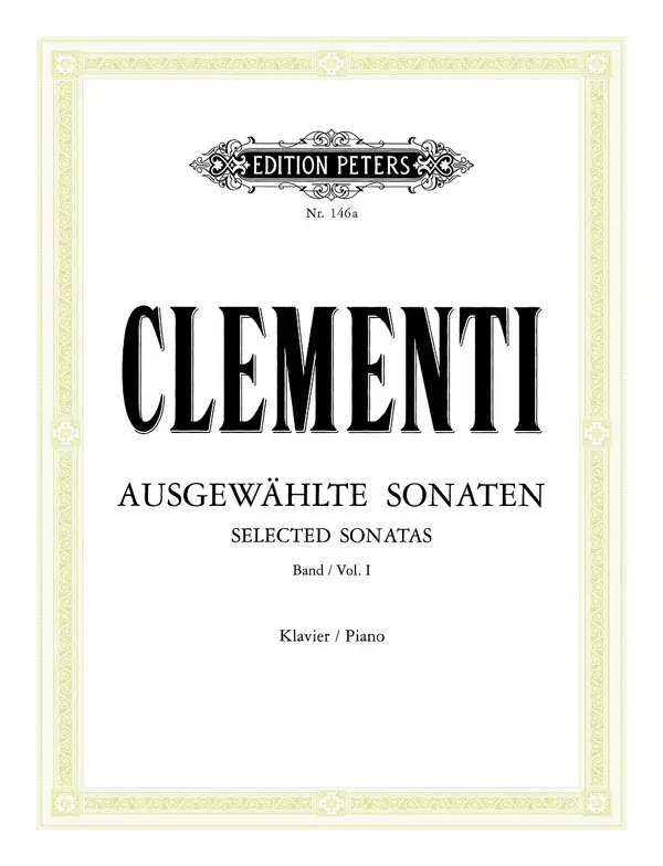Ausgewählte Sonaten Band 1 Neuheit