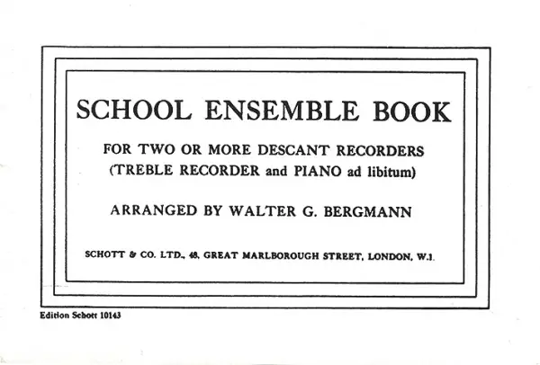 School Ensemble Book Sonderaktion