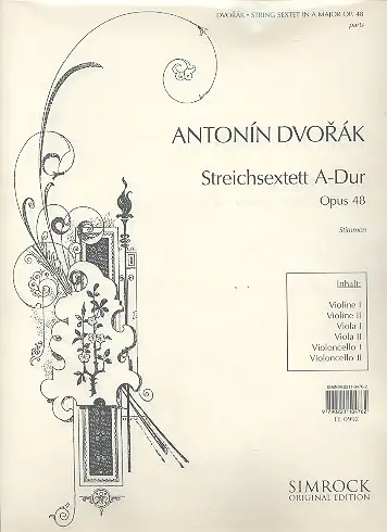 Jetzt Kaufen Sextett A-Dur op.48 für 2 Violinen,