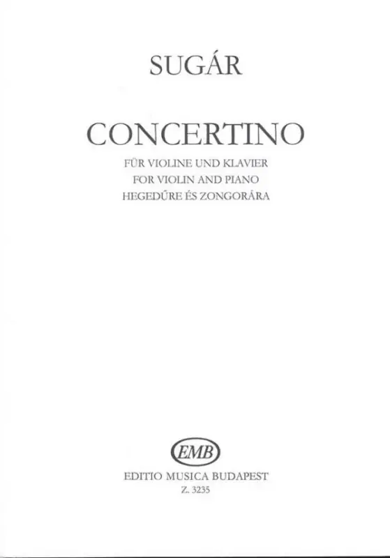 Concertino für Violine Sale
