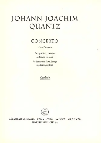 Abverkauf Concerto pour Potsdam