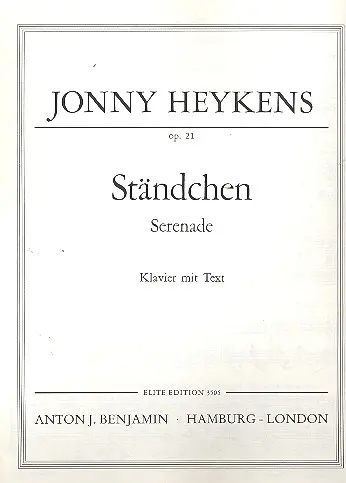 Ständchen op.21 Serenade Jetzt Kaufen