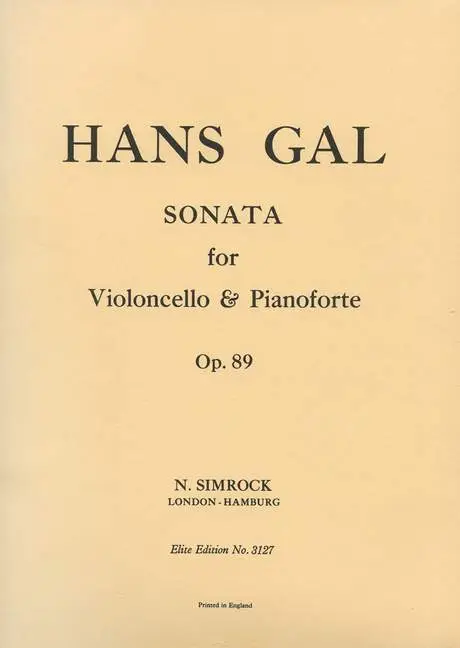 Kracherpreis Sonate op.89