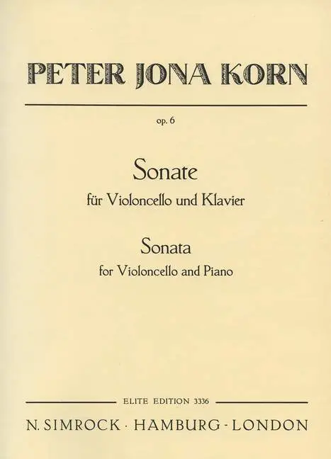 Sonate op.6 Direktkauf