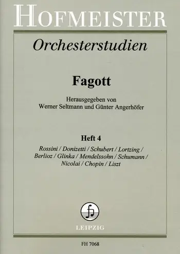 Orchesterstudien Fagott Band 4 Knallerangebot