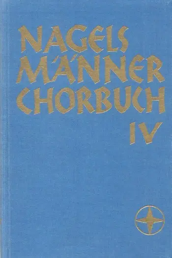 Nagels Männerchorbuch Band 4 Sichere Zahlung