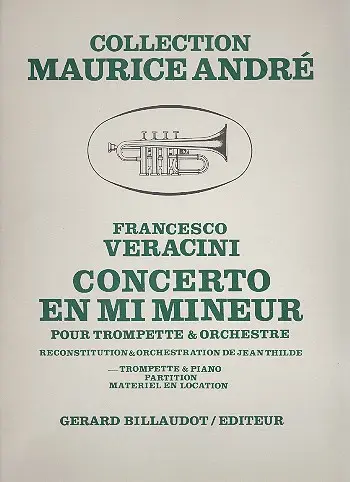 Expressversand Concerto mi mineur pour trompette