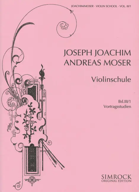 Violinschule Band 3 Teil 1 - Vortragsstudien Sale