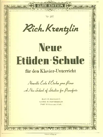 Neue Etüden-Schule Band 2 Sale
