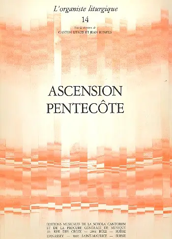 Ascension pentecote Angebot
