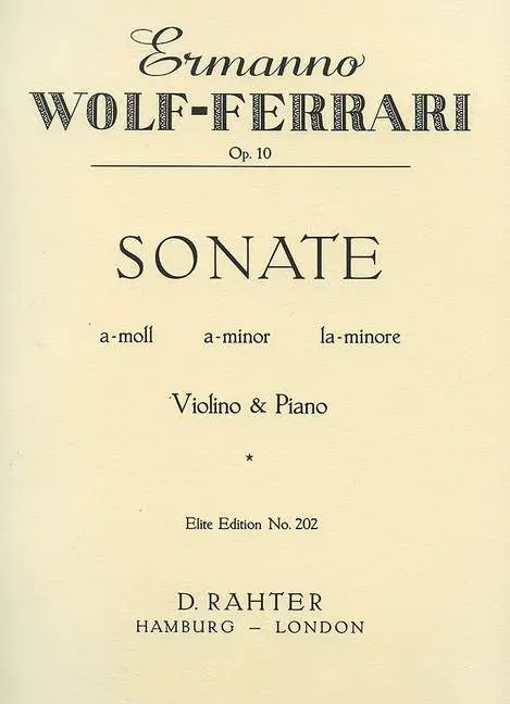 Sonate a-Moll op.10 Echt