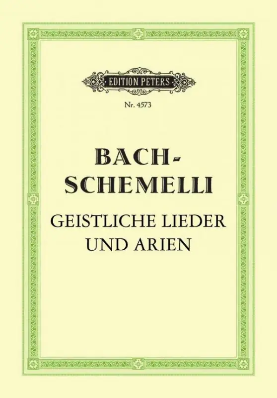 Geistliche Lieder und Arien Sale