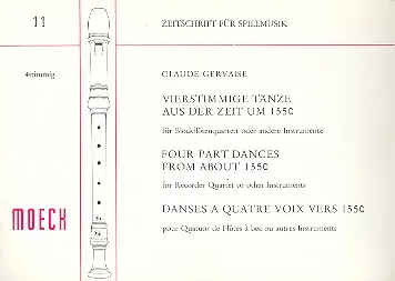 Aktuell Vierstimmige Tänze aus der Zeit um 1550