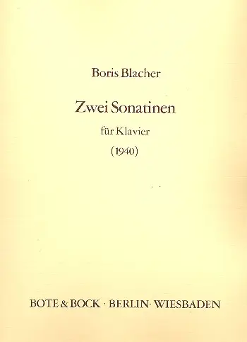 2 Sonatinen op.47 (1940) Sonderangebot