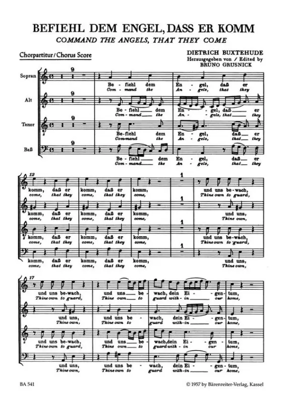 Abverkauf Befiehl dem Engel daß er komm