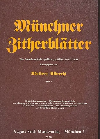 Ausverkauf Münchner Zitherblätter Band 3