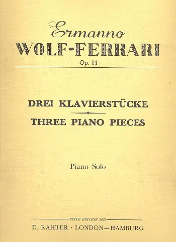 Kostenfreie Lieferung 3 Klavierstücke op.14