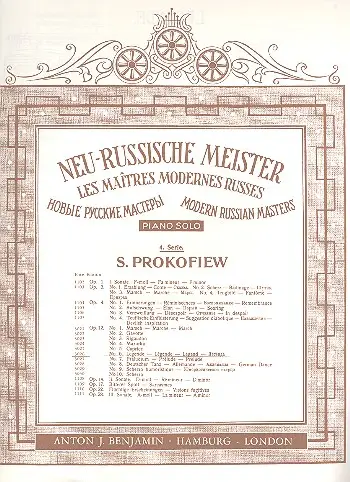 Preisreduziert Legende op.12,6