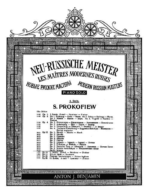 Scherzo op.12,10 Versand Am Gleichen Tag