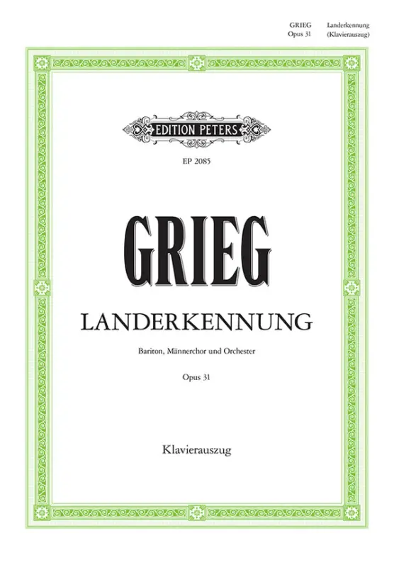 Beliebt Landerkennung op.31