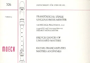 Französische Tänze ungenannter Meistverkauft