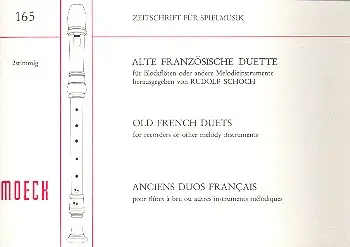 Alte französische Duette Saisonangebot