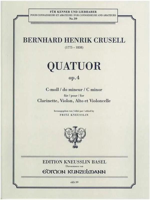 Preis Gesenkt Quartett c-Moll op.4