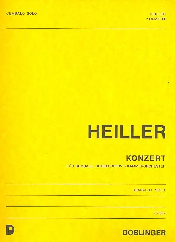 Konzert für Cembalo, Direktkauf