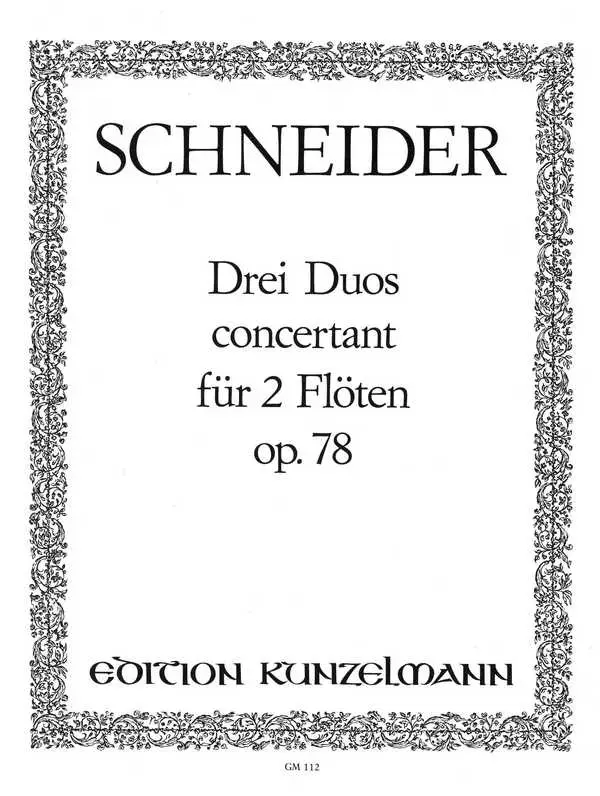 3 Duos concertant op.78 Geprüft