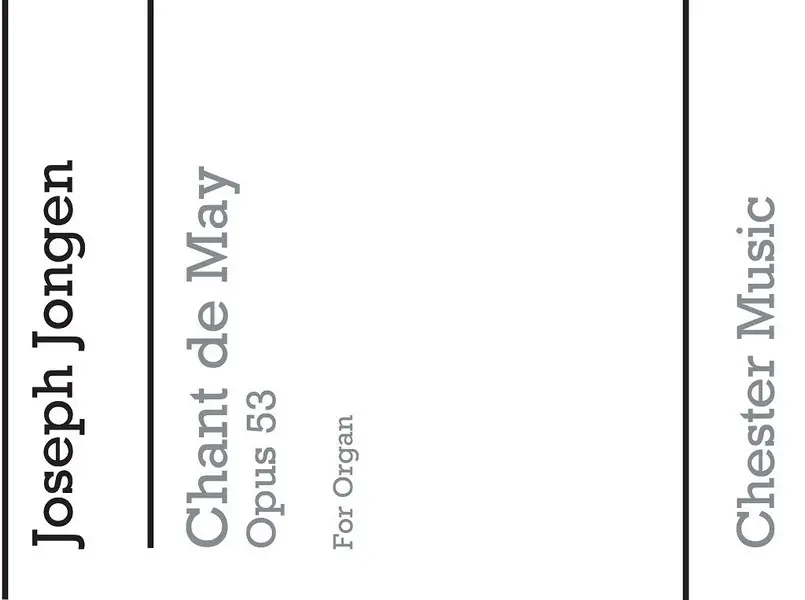 Chant de Mai op.53,1 Neu