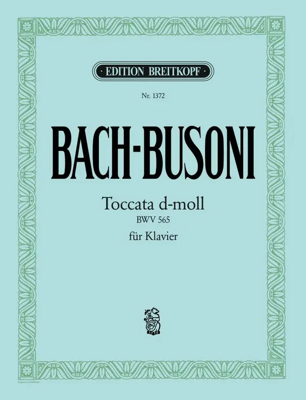Begrenztes Angebot Toccata d-Moll BWV565