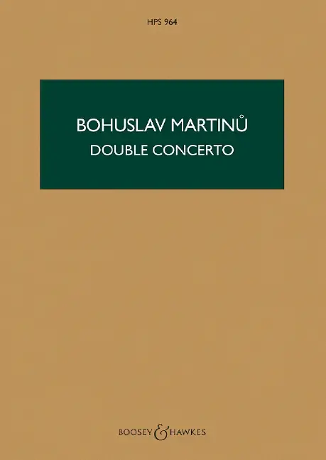 Double Concerto H 271 HPS 964 Sonderangebot