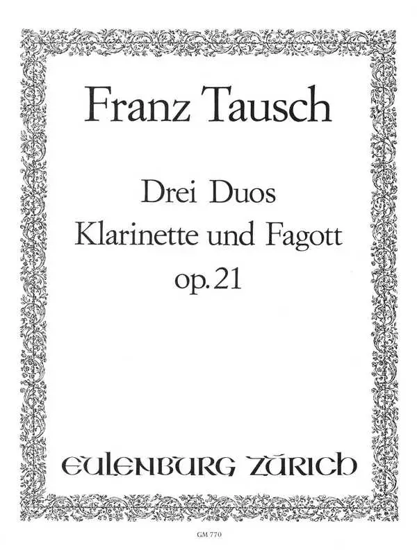 3 Duos op.21 Saisonangebot