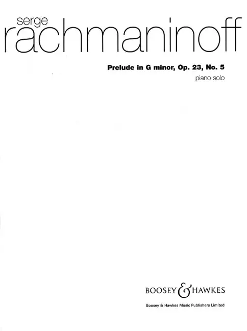 Geprüft Prelude g-Moll op. 23/5